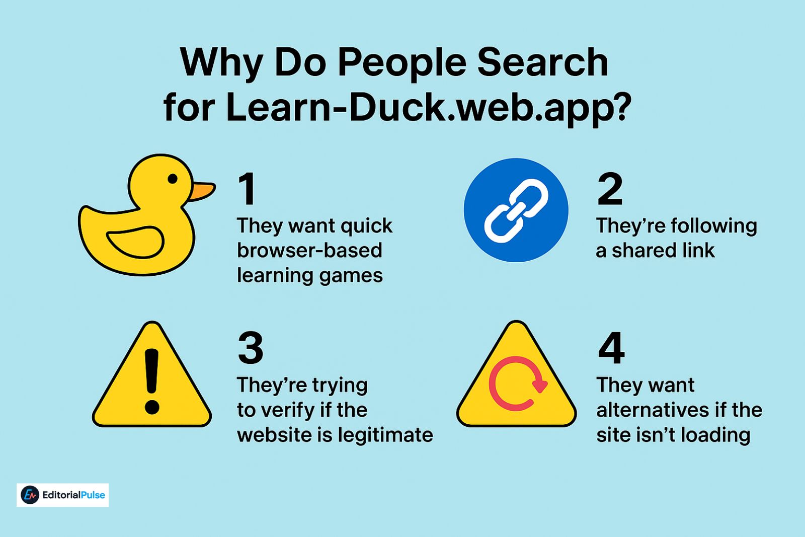 why do people search Learn-Duck.web.app
