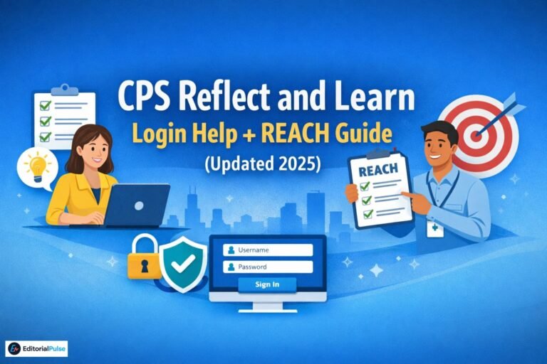 CPS Reflect and Learn Login Help + REACH Guide (2025)