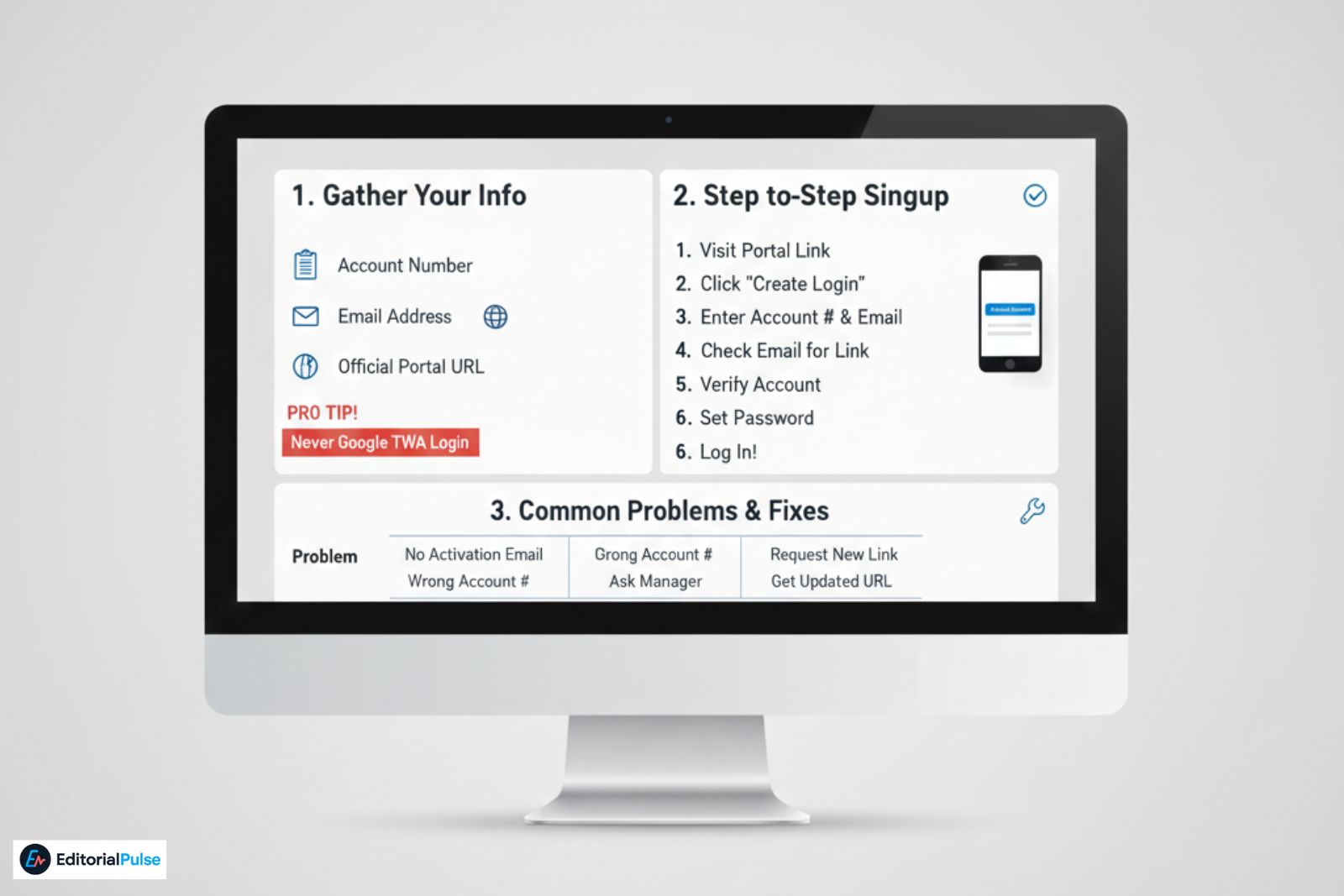 How to Create Your Tenant Web Access Account