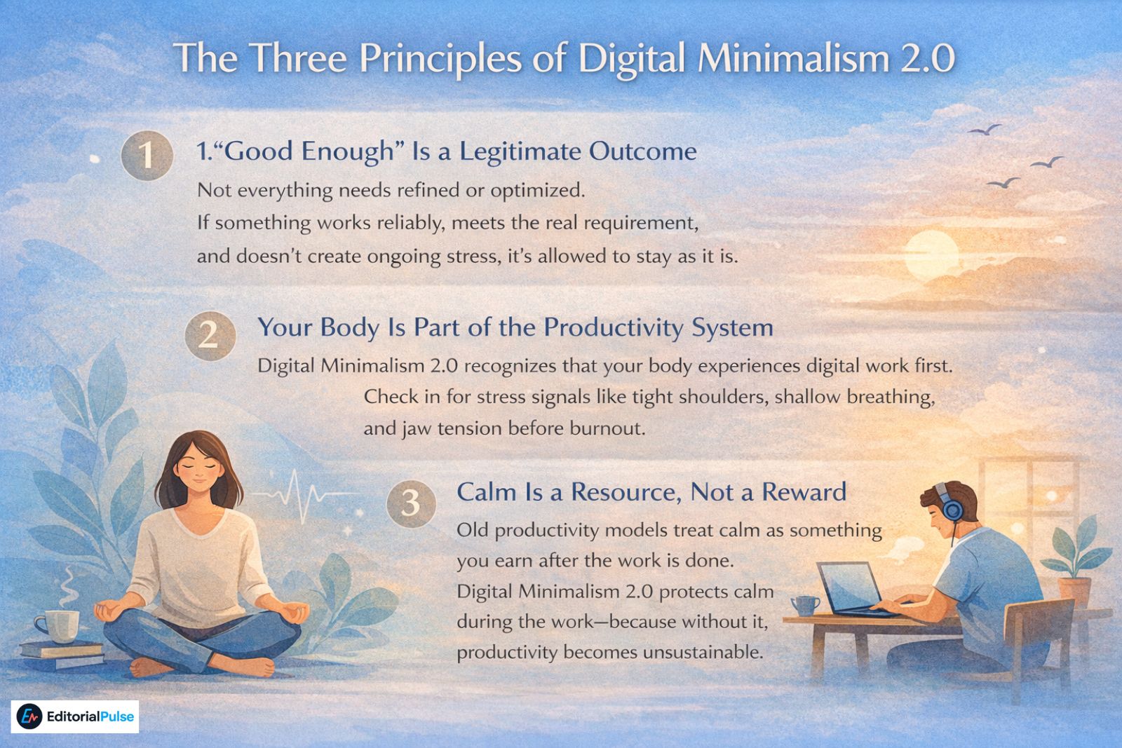 The Three Principles of Digital Minimalism 2.0