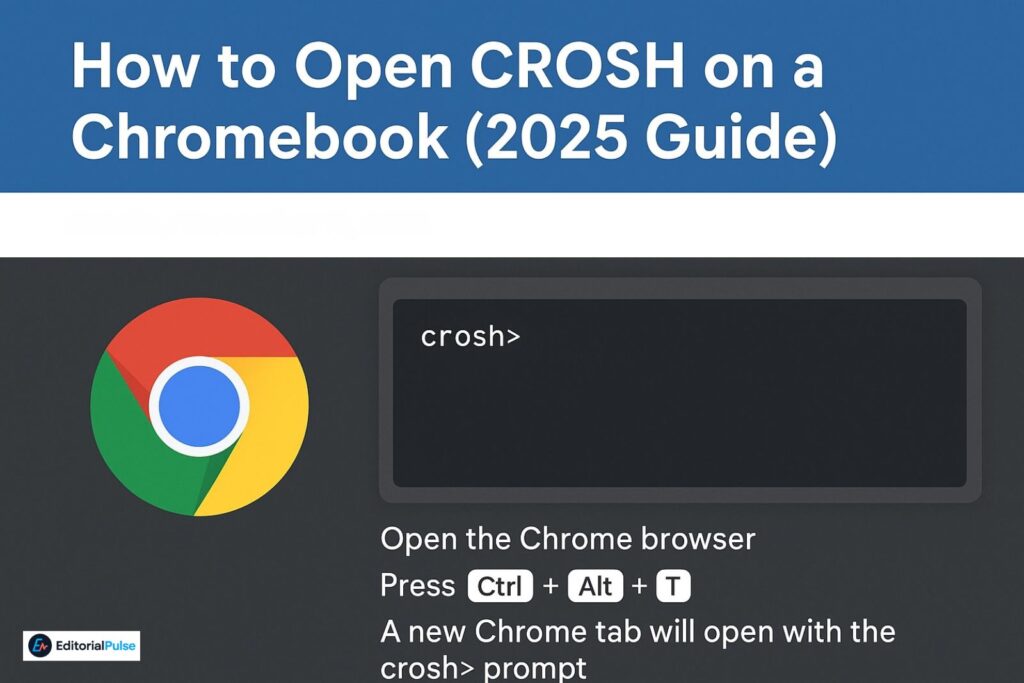 how to open crosh