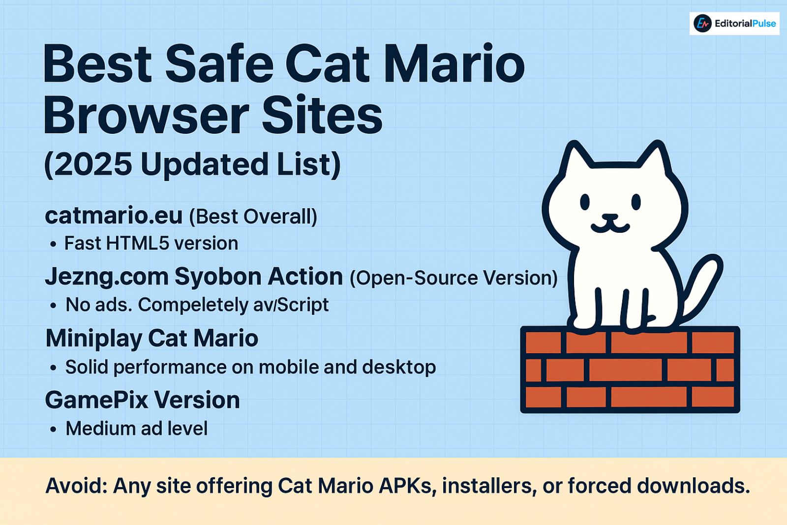 safe cat mario browser sites