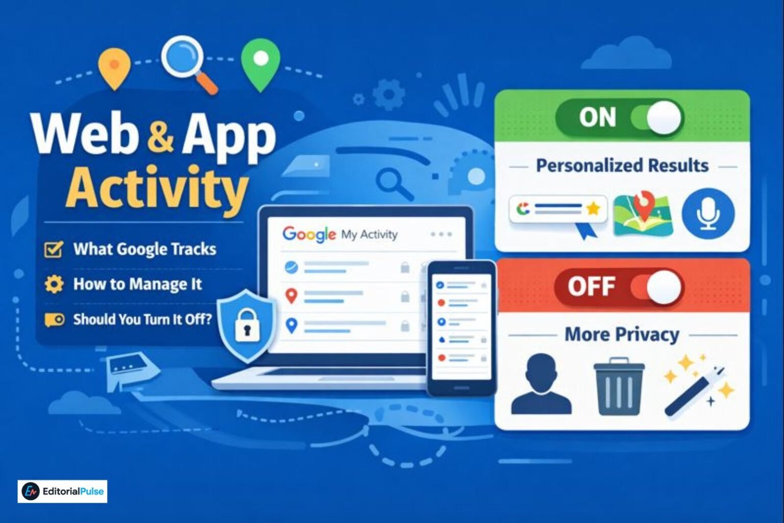 Web and App Activity Explained: What Google Tracks & How to Control It