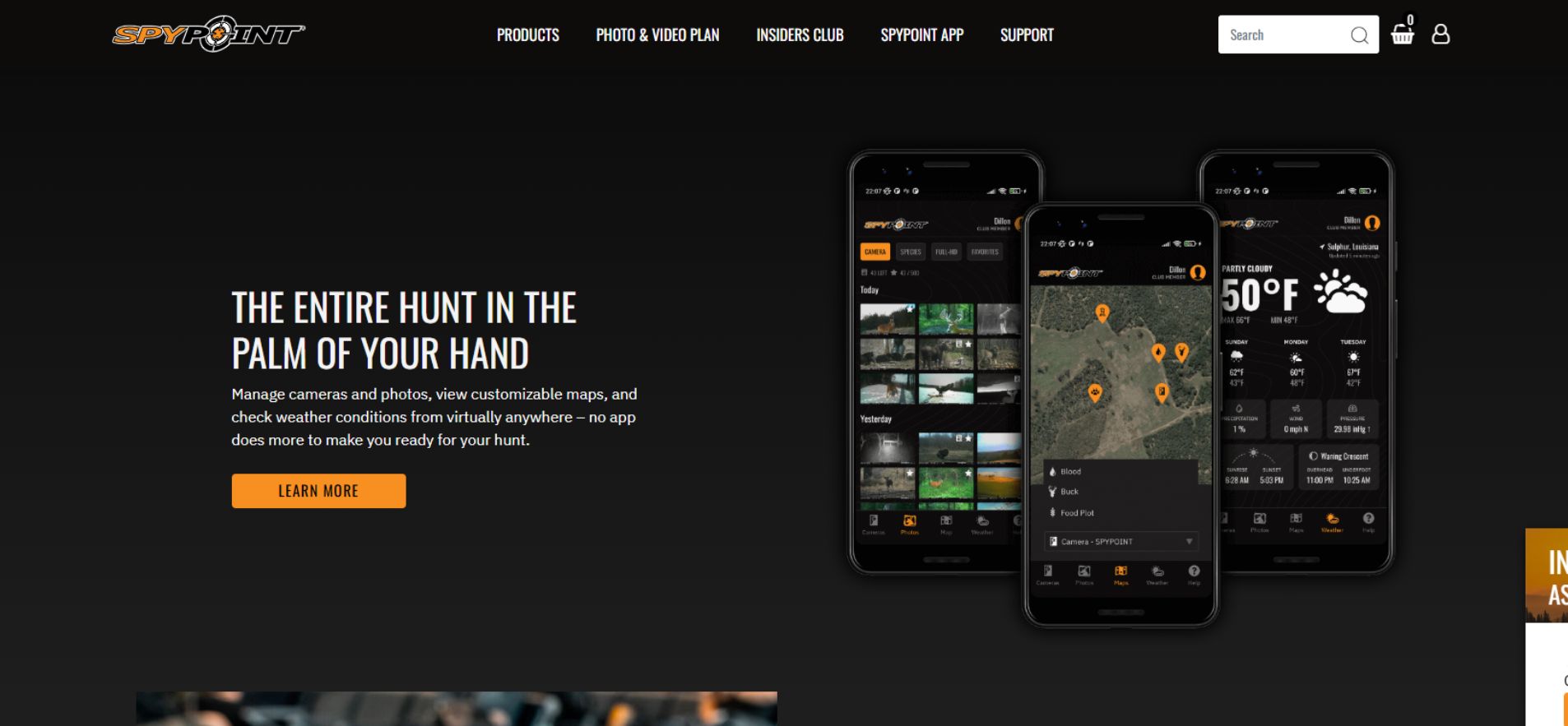 what is spypoint web app