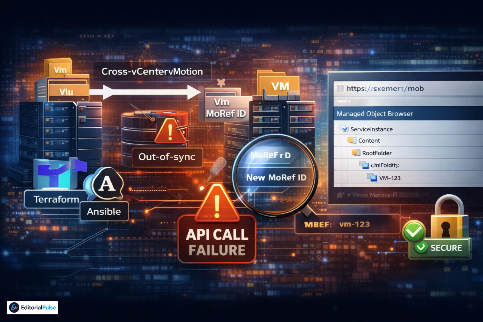 Managed Object Reference (MoRef) Persistence